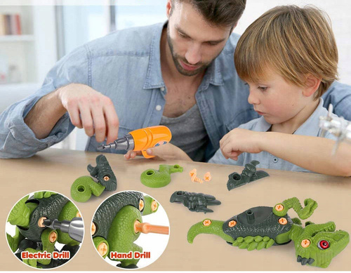 Dinozaur DO skręcania rozkręcania Zestaw wkrętarka