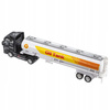 Auto Cysterna Biała Długa 37cm Model Metalowa Kabina Auto-Truck