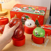 Gniotek Świąteczny Żelowy z Brokatem Sensoryczny Antystresowy Squishy MIX