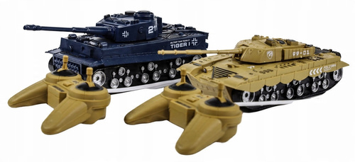 2X Czołg Zdalnie Sterowny Na Radio Zestaw Tiger I I Type 99