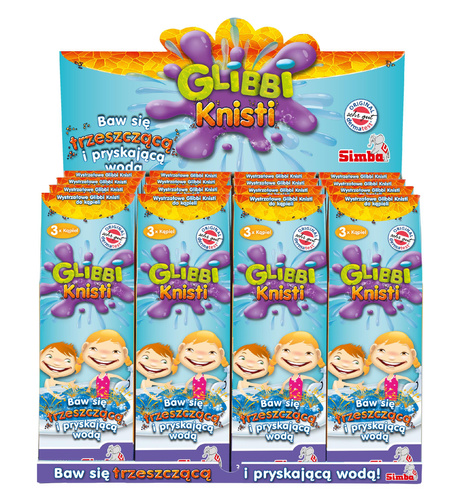 Simba Glibbi Knisti 3 Pak Trzaskająca Kąpiel