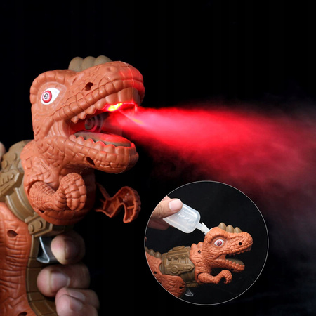 Figurka Dinozaura Ziejąca Parą Wodną Realistyczne Z Dźwiękiem Dyfuzor