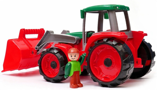 Auto Samochód Pojazd Duży Spychacz Z Podnoszonym Ramieniem 34 Cm Lena