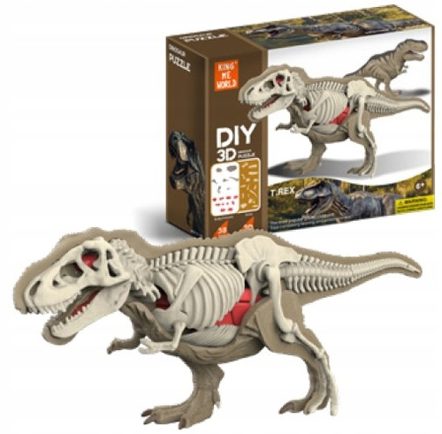 Figurka Dinozaura Tyranozaur Model Anatomiczny Model Do Złożenia