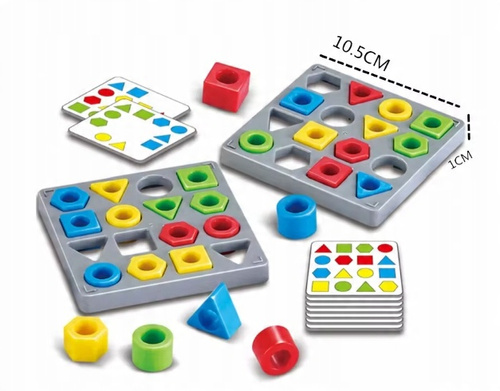 Norimpex Układanka Logiczna Dopasowywanie Kształtów Logiczna Rozwijająca