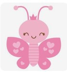 MALOWANIE PO NR.18X24 MOTYLEK
PAK 100