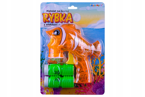 Aparat Do Baniek W Kształcie Rybki Wytwarzajacy Bańki Bezbateryjny