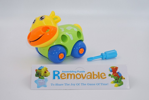 KRÓWKA KROWA DO SKRĘCANIA mały konstruktor ZWIERZK