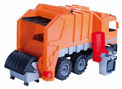 Śmieciarka Lena Pomarańczowa Seria Maxi, 3 Osie