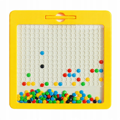 Tablica Mozaika Magnetyczna Guziczki Magpad Montessori Aż 31/31Cm