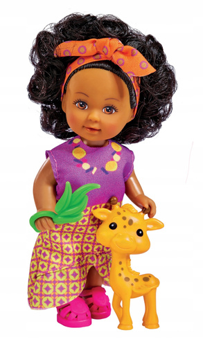 Lalka Evi Z Różnych Stron Świata Z Zwierzątkiem