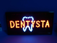 TABLICA LED DENTYSTA