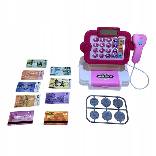 Norimpex Zestaw Kasa Sklepowa Supermarket Smart Dźwięk I Światło +Akcesoria