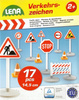 Lena Znaki Drogowe 17 Elementów Do Nauki 16 Cm