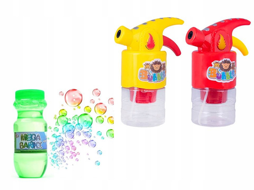 Aparat Do Baniek W Kształcie Gaśnicy Duży Wytwarzajacy Bańki