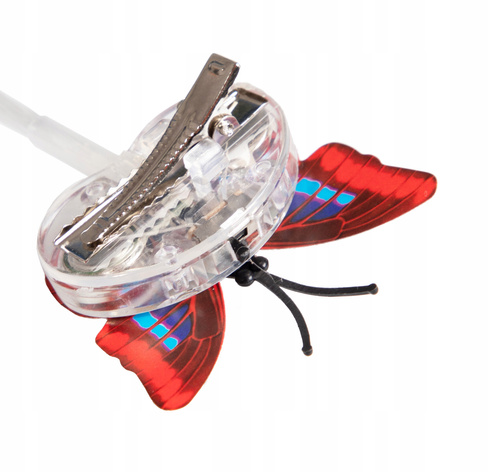 WARKOCZ DLA DZIEWCZYNKI MOTYL ŚWIECĄCY