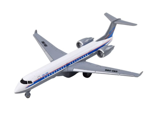 Samolot Pasażerski Model Samolotu CRJ-200 Q400 B787 Napęd Pull Back 19 Cm