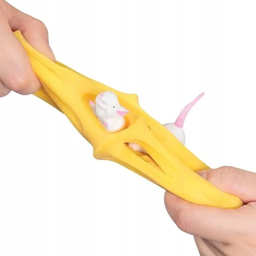 ROZCIĄGLIWY SEREK Z MYSZKAMI SQUISHY DWIE MYSZKI
