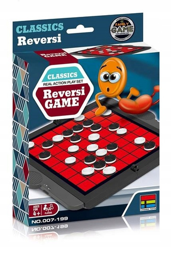 Gra Podróżna Reversi w Walizce - Idealna na Każdą Podróż Norimpex