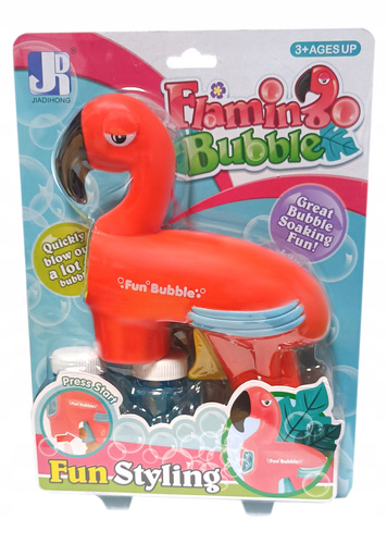 Pistolet Na Bańki Mydlane Flaming Bezbateryjny