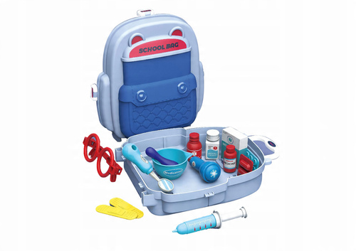 Zestaw Lekarski W Walizce 20 Elementów Zabawkowy Dla Dzieci