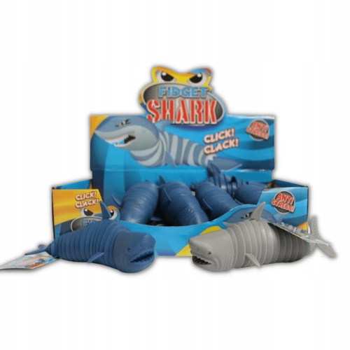 Rekin Elastyczny Antystresowy Sensoryczny Fidget 21cm