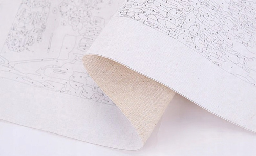 Malowanie Po Numerach Domi W Mieście Santorini 40X50 Rama