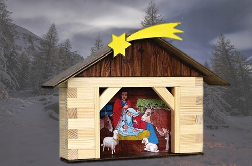 Szopka Betlejemska Drewnia Diy Zrób To Sam Eko
