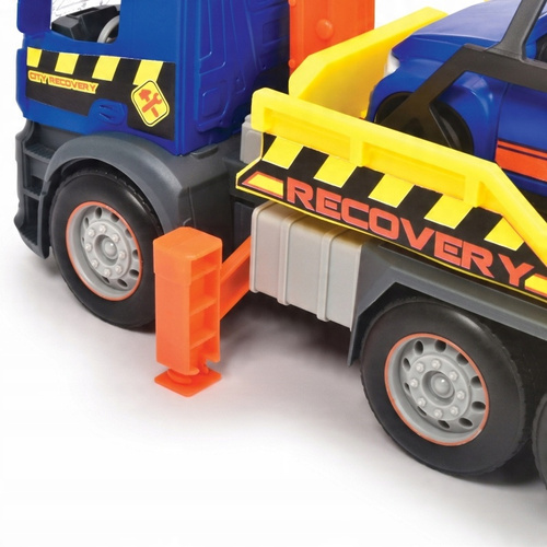 Ciężarówka Toys Mercedes Laweta Z Podnośnikiem