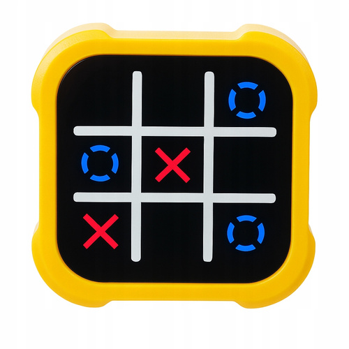 Gra Kółko i Krzyżyk Gra Elektroniczna 4w1 Różne Rozgrywki Na Baterie