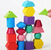 Układanka Sorter Drewniana Montessori Klocki Edukacyjna Zabawka Sensoryczna