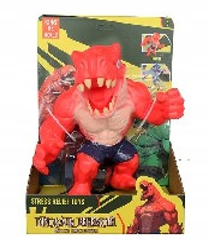 Figurka Behemot Czerwony T-Rex Antystresowa Z Efektami Świ/Dźw