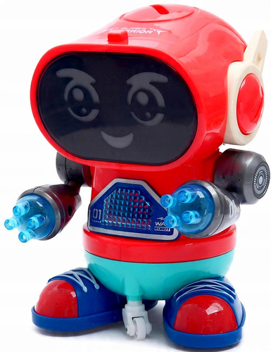 Tańczący Robot Wesoły Robot Dance Efekty Świetlne