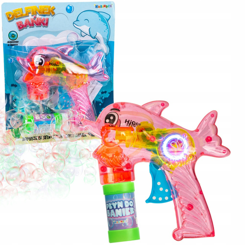 Aparat Pistlet Do Baniek W Kształcie Delfina Duży Wytwarzajacy Bańki