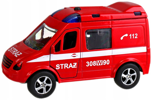 Samochód Hipo Autko Mini Van Uprzywilejowany Zestaw 3 Auta