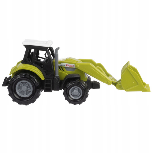 Ciągnik Traktor Pojazd Rolniczy z łyżką dźwiękiem światłem