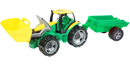 Traktor Ciągnik Spychacz Przyczepa Lena Maxi 110Cm