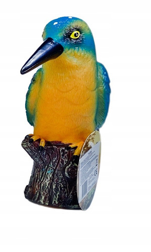 Figurka Z Dźwiękiem Ptaka - Różne Wzory - 18 Cm