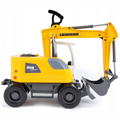 LENA WORXX KOPARKA POJAZD BUDOWLANY LIEBHERR 48 CM RUCHOMA ŁYŻKA