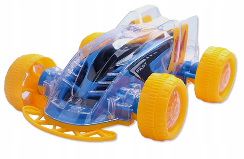 Auto drift rotacje jeździ światła dźwięk samochód