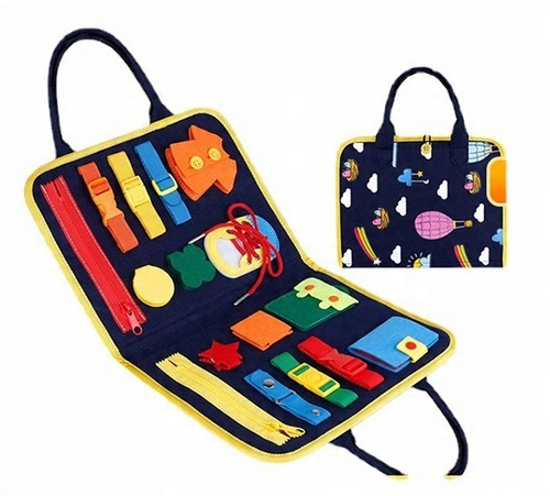 Tablica Manipulacyjna Montessori, Sensoryka