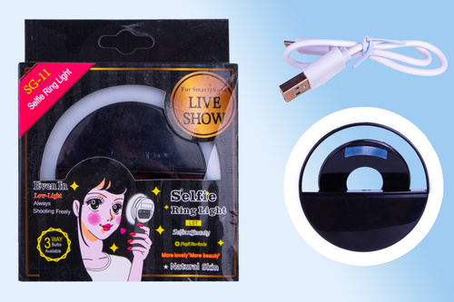 Lampa Pierscieniowa LED RING Do Telefonu Selfie