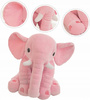 Pluszowy Słoń Maskotka Przytulanka Różowy