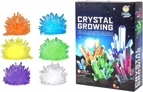 Rosnące Kryształy Zestaw Małego Chemika Eksperymenty Dla Dzieci