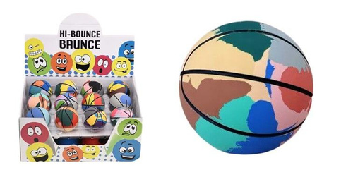 Piłeczka Miękka Hi-Bounce Sportowa Odbijająca Się Antystresowa