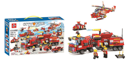 KLOCKI CITY FIRE STRAŻ POŻARNA ZESTAW DUŻY, PAK 12/6
w zestawie 756 kloców z których budujemy: dwóch strażaków, wóz strażacki, helikopter mały, helikopter duży, łódź, ponton, autka itp.
wiek 6+
wymiar pudełka: 53 x 33 x 7,5 cm