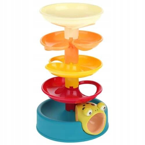 Wieża Z Piłeczkami Zjeżdżalnia Z Piłeczki Dla Maluchów Żaba