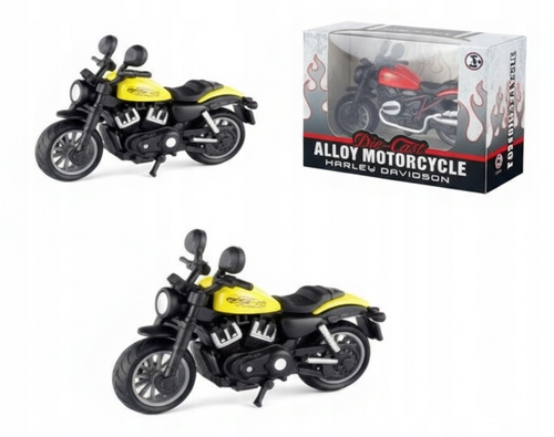 Motor Model Harley Różne Kolory Figurka Motocyklu Z Detalami