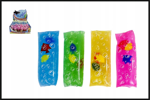 Antystresowa Zabawka Wodna Z Rybkami Kolorowy Water Wiggler