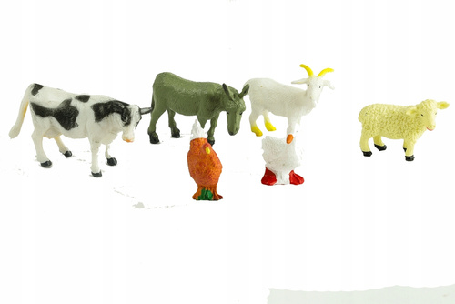 Zwierzęta Domowe Figurki 6 Szt